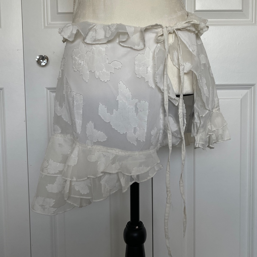 Pretty Little Thing Swimsuit Cover Up Skirt Size 6